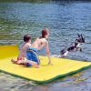 Floating Water Pad Mat, 3-Layer Tear-Resistant XPE Foam Water Floating Mat, Lily Pad for Water Recreation Pool, Lake, Beach, Ocean