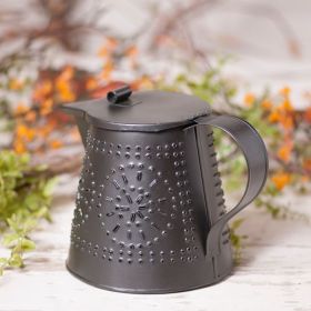 Decorative Teapot with Tin punch Design