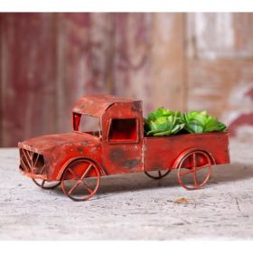 Rustic Red Truck